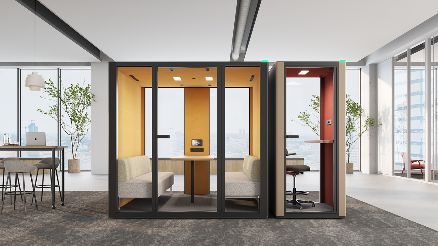 ZOOM booth in office